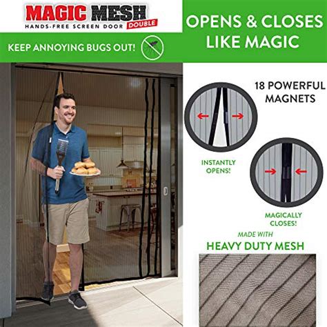 Maguc mesh double door
